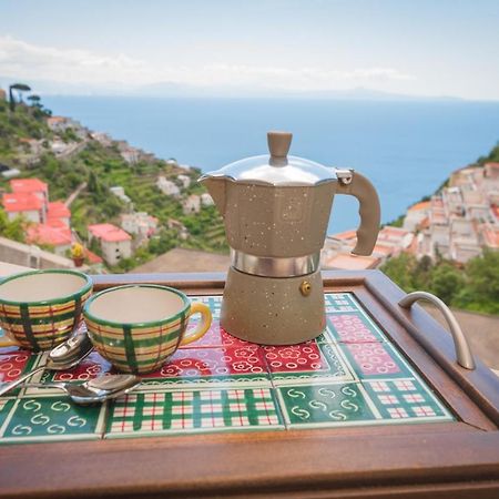 La Villa Di Enzo Casa Vacanze Con Vista Mare Amalfi Bagian luar foto