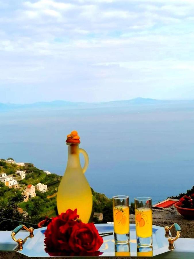 La Villa Di Enzo Casa Vacanze Con Vista Mare Amalfi Bagian luar foto