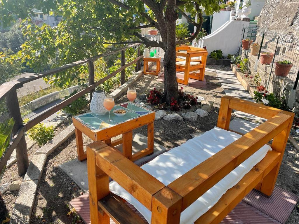 La Villa Di Enzo Casa Vacanze Con Vista Mare Amalfi Bagian luar foto